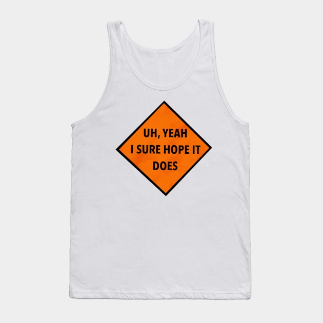 Road work ahead? Tank Top by KiwiBugDraws